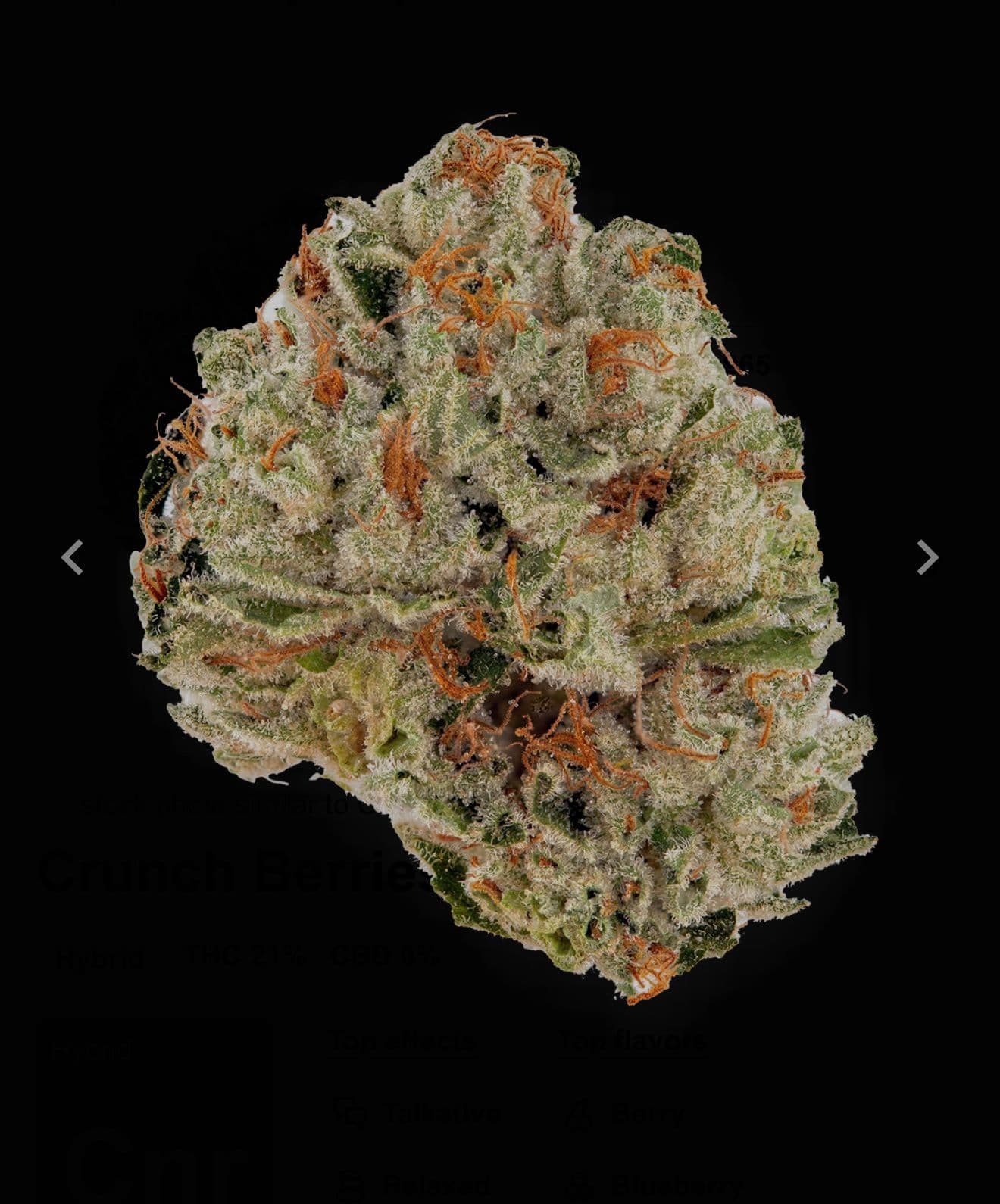 Crunck Berries - Premium Indica Cannabis for NYC Delivery