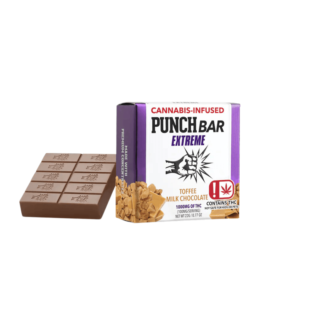 Punch Bar Extreme 1000MG - Premium Edibles Cannabis for NYC Delivery