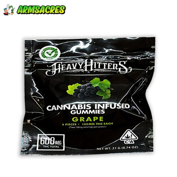 Cannabis Infused Gummies – Grape 600mg