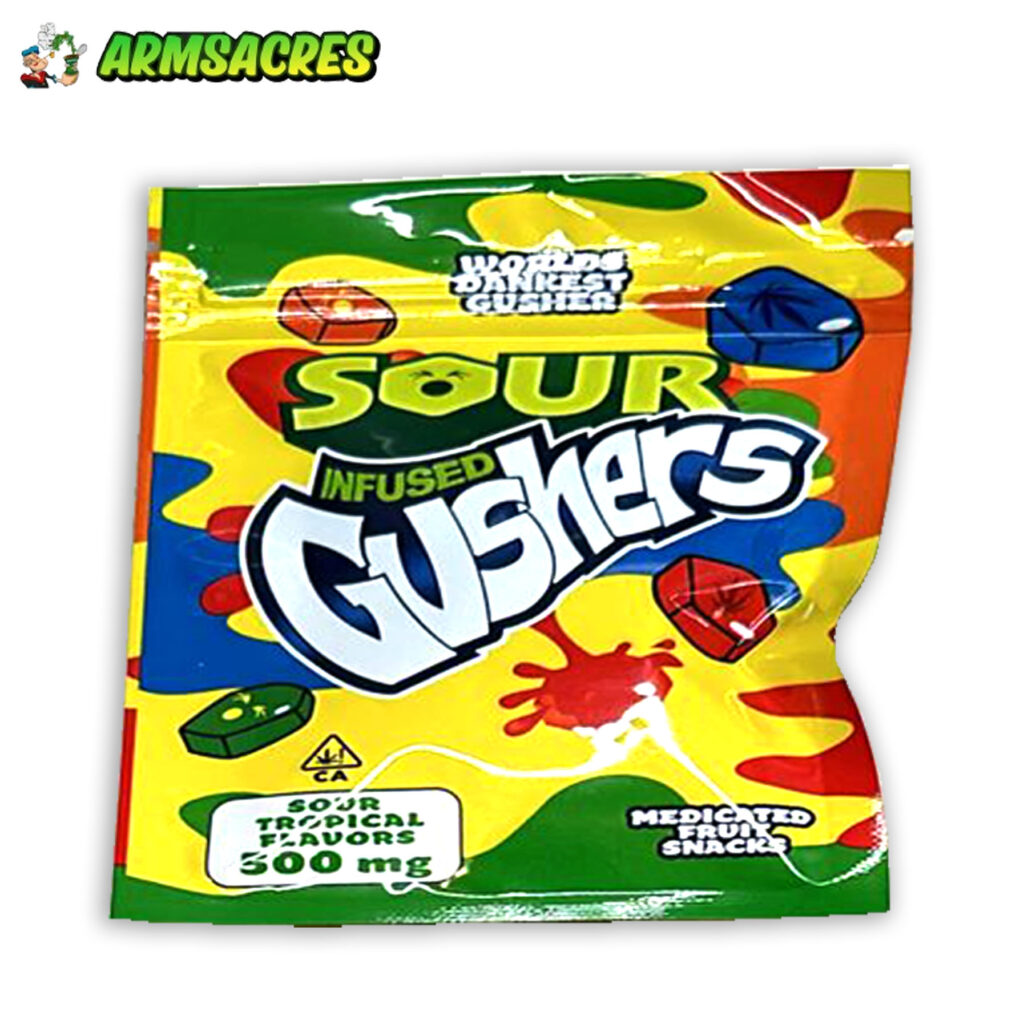 World's Dankest Gushers THC Gummies